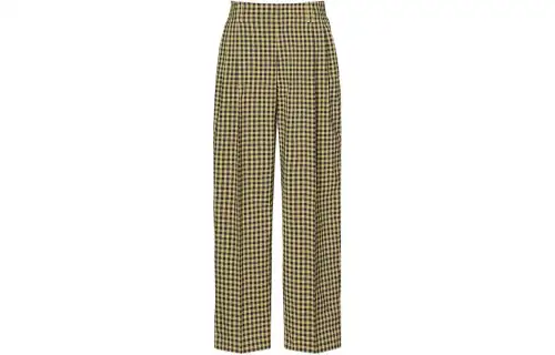 UNIQLO X Marni Wide Fit Check Tuck Pants