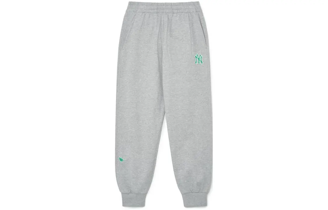 MLB Knitted Sweatpants Unisex Gray Moderate Sweatpants