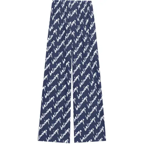 Balenciaga SS22 Casual Pants Men's Blue