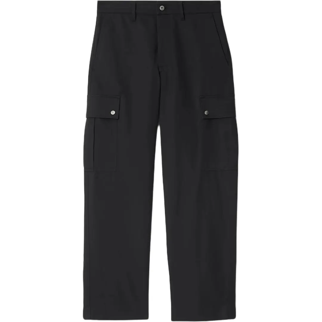 Burberry cotton blend cargo trousers