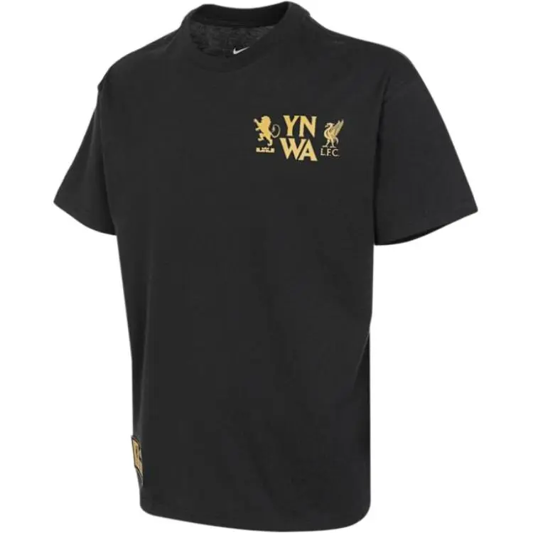 Nike Drop Shoulder Sleeve T Shirt Men's Black
