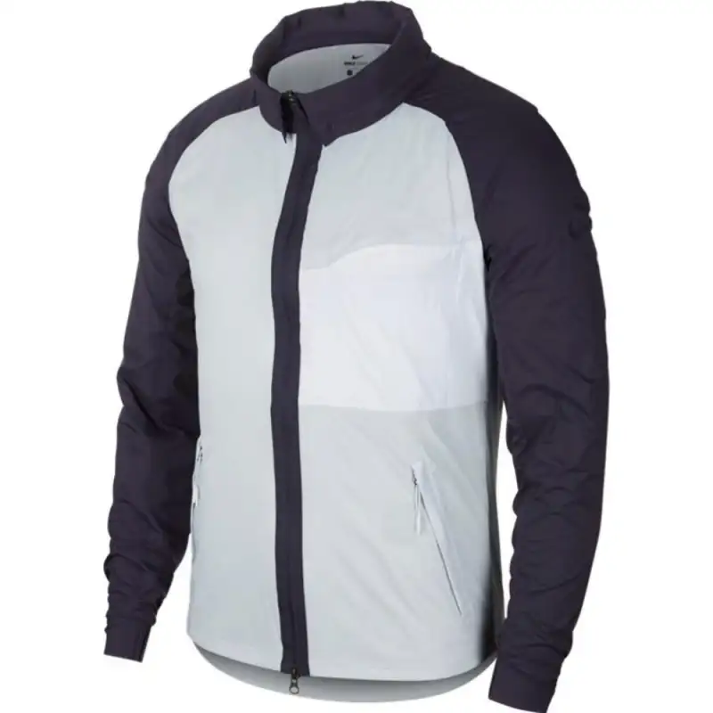 Nike Jackets Men's White Stand Collar Moderate Other