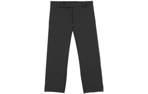 PRADA Casual Pants Men's Gray Moderate Straight Fit Pants
