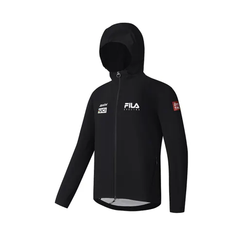 FILA CYCLING Jackets & Coats Men's Pitch Black