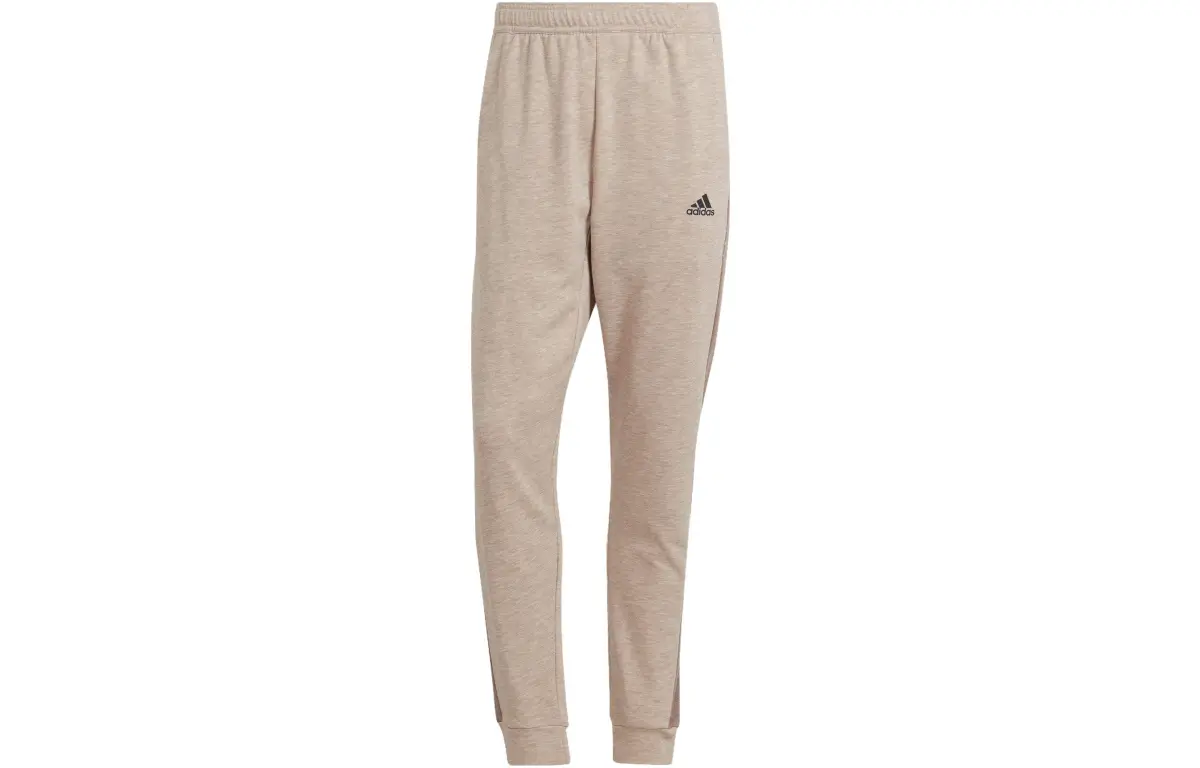 Adidas Sport Performance Knitted Sweatpants Men's Beige