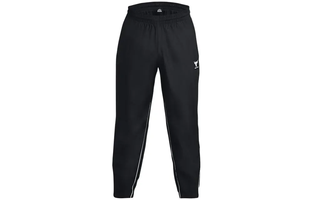 Under Armour Knitted Sweatpants Men's Black Moderate Cuffed Pants