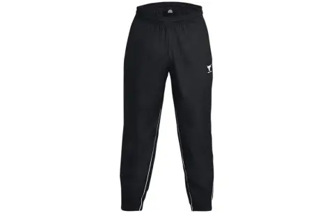 Under Armour Knitted Sweatpants Men's Black Moderate Cuffed Pants
