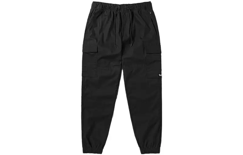 Timberland Men's Lace-Up Jogger Pants Black