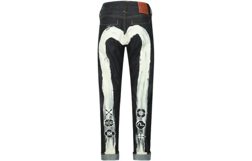 EVISU Jeans Men's Denim Blue Moderate Other