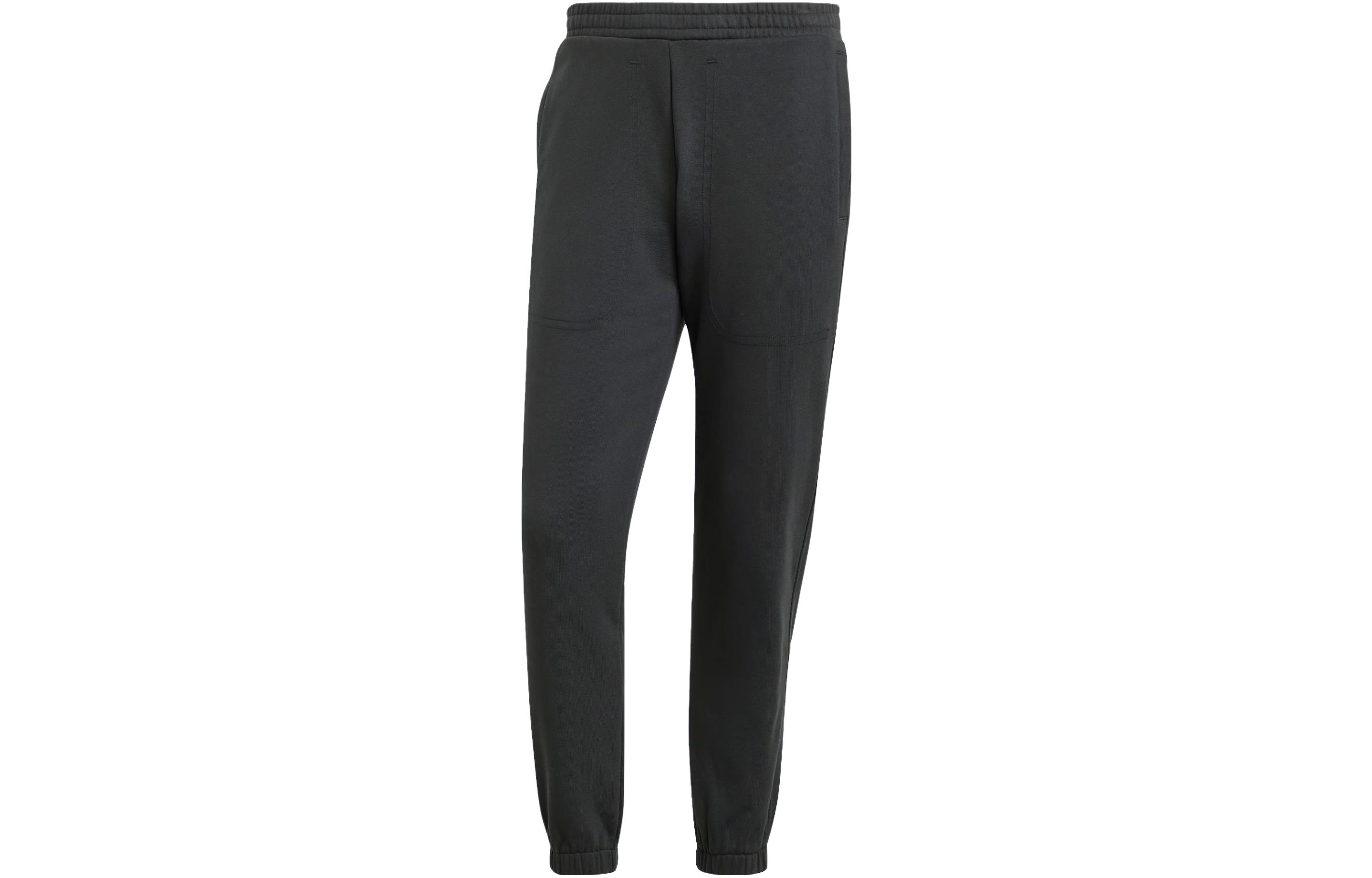 Adidas x Maharishi joint model Arsenal Sweat Pants Arsenal pattern embroidered elastic mid-waist non-elastic ankle-gained football knitted sweatpants men's black