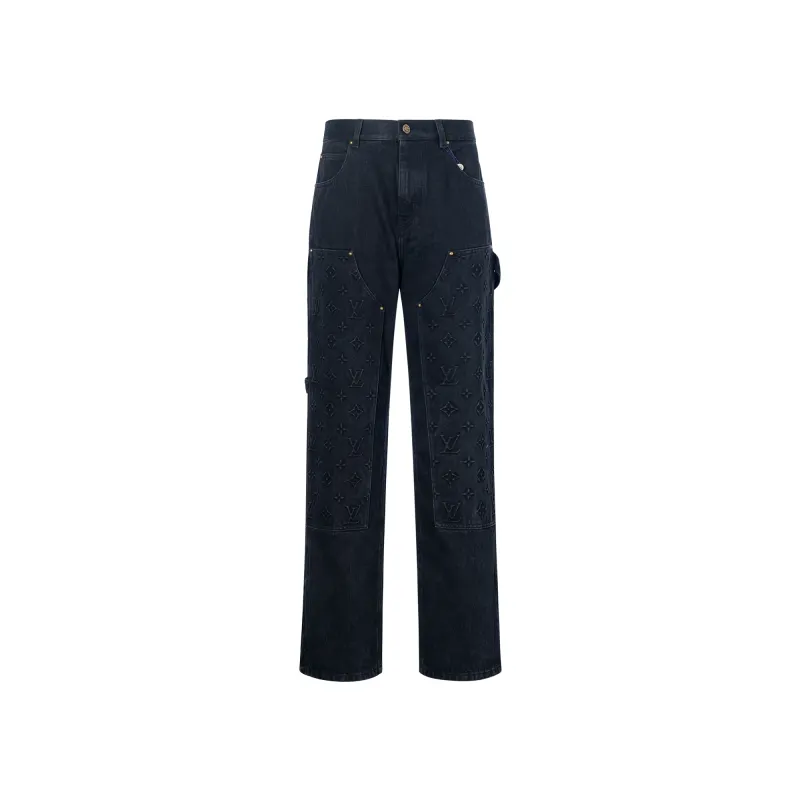 LOUIS VUITTON FW23 Jeans Men's Black