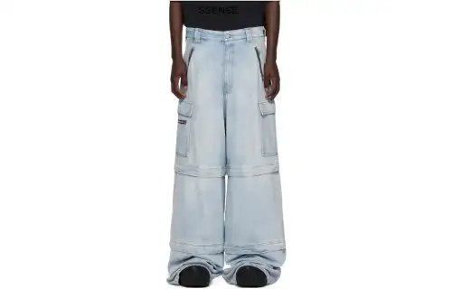 Vetements Jeans Men's Blue Moderate Other