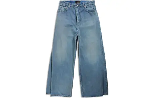 Balenciaga FW23 Jeans Loose Fit Unisex Blue