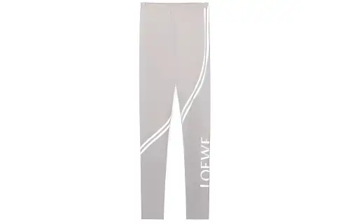 LOEWE Knitted Sweatpants Men's Light Gray Moderate Other