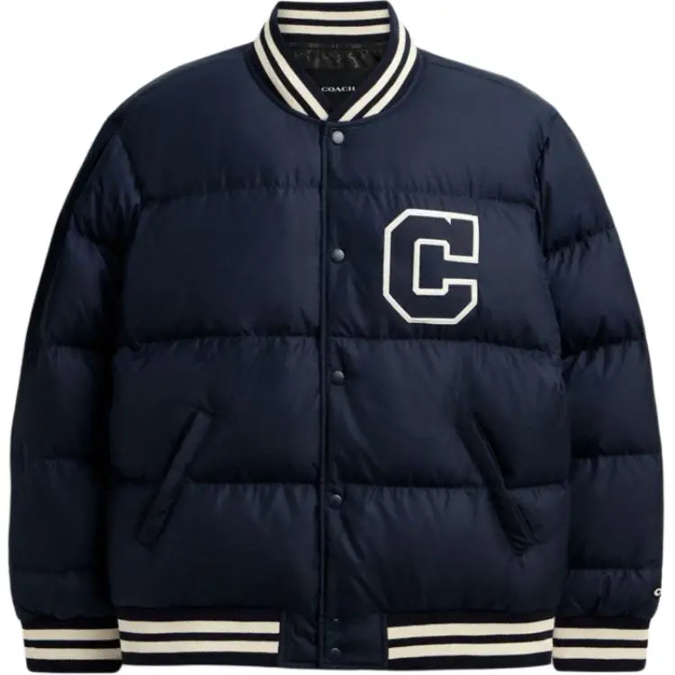 COACH FW24 Down Jacket Men's Marine Blue