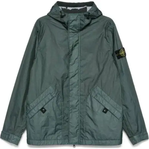 STONE ISLAND Compass Patch Hooded Jacket