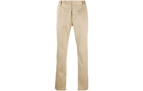 casual straight-leg trousers