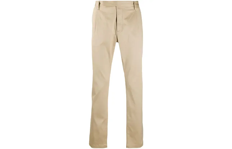 casual straight-leg trousers