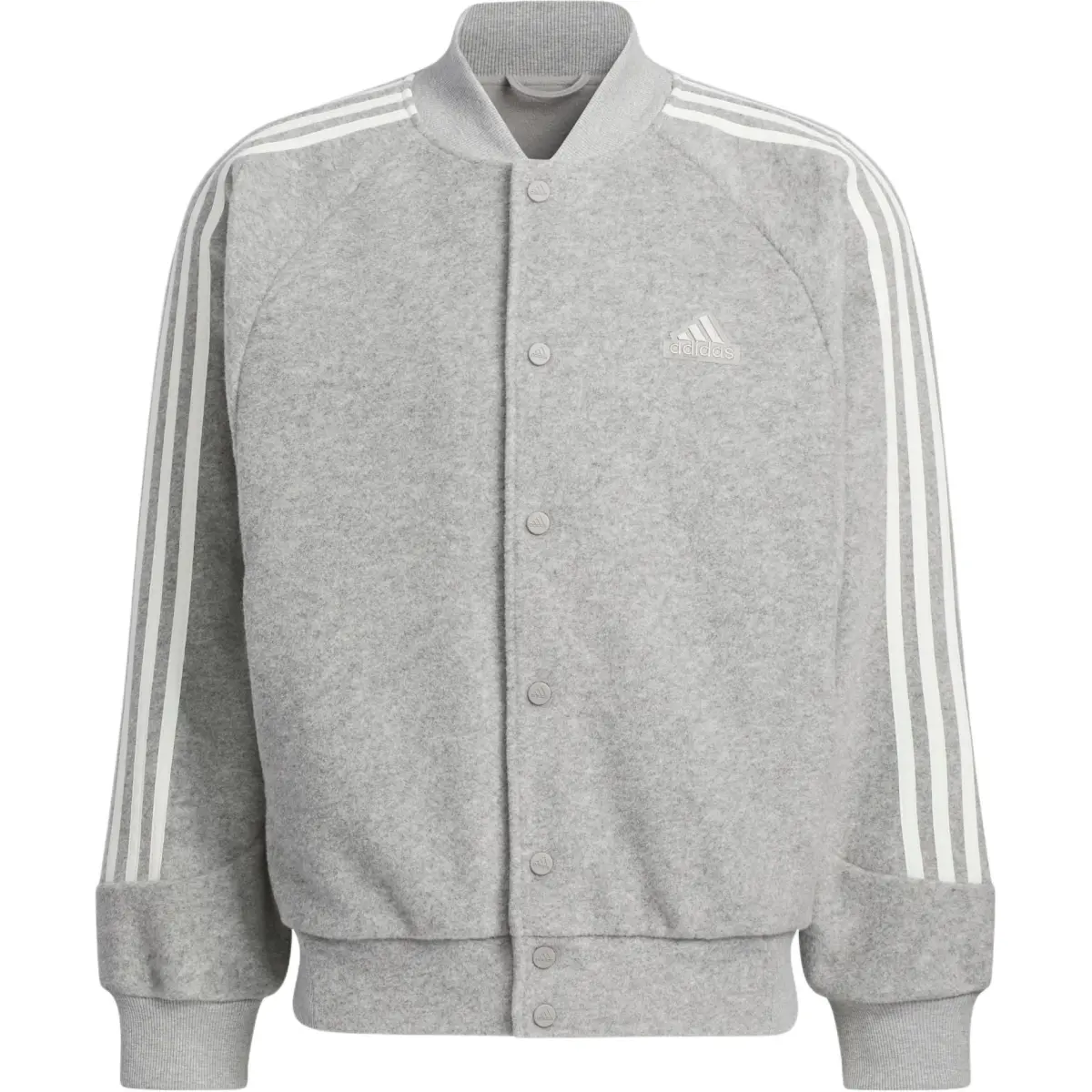 Adidas 3 Stripes Jackets & Coats Unisex Pure Quality Gray