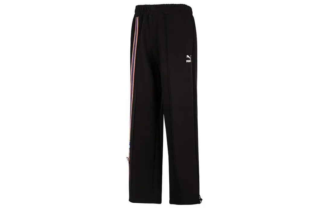 PUMA Knitted Sweatpants Men's Black