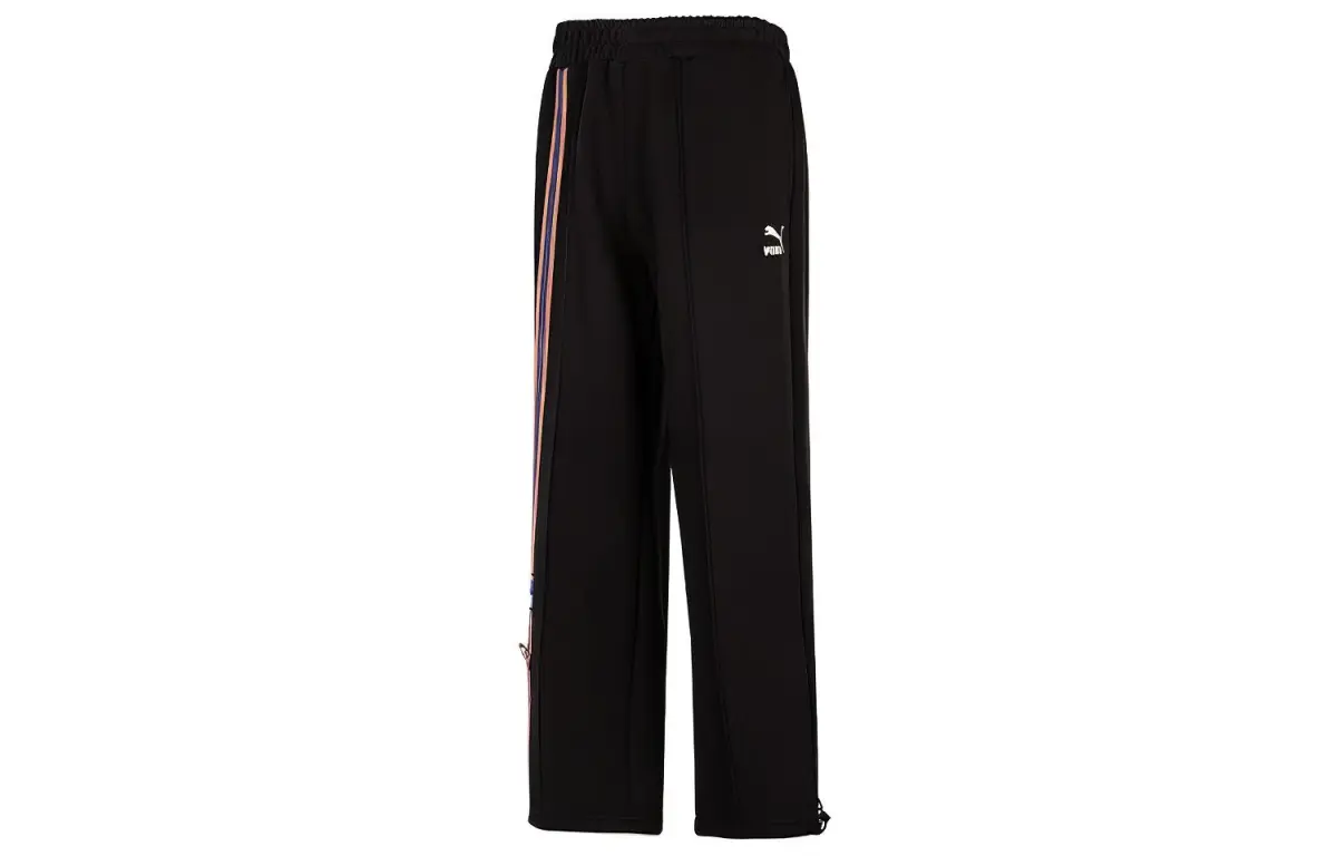 PUMA Knitted Sweatpants Men's Black