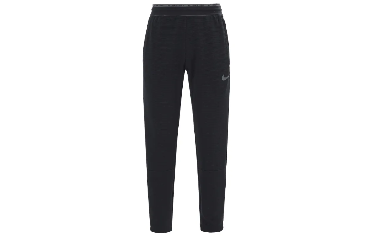 Nike Casual Pants Men's Black Moderate Straight Fit Pants