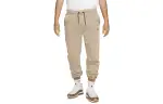 Nike Knitted Sweatpants Men's Khaki Moderate Cuffed Pants