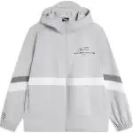 Li Ning Trench Coat Men's Mist Gray