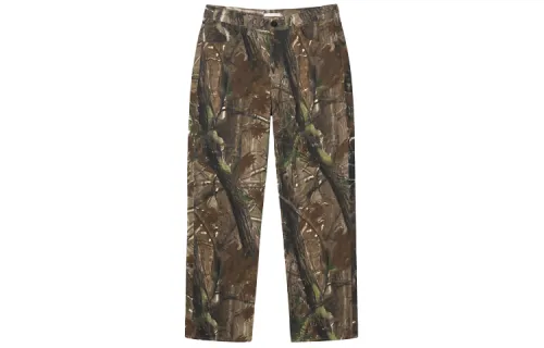 Stussy X OUR LEGACY Casual Pants Men's Camouflage Moderate Straight Fit Pants