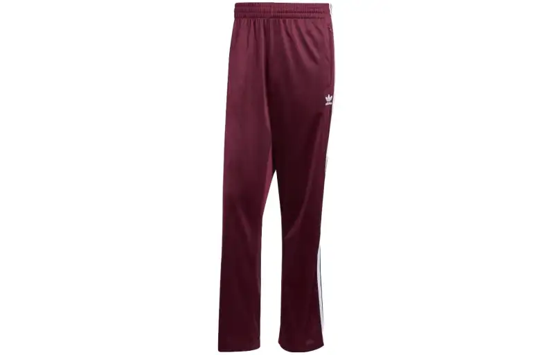 Adidas Originals Knitted Sweatpants Men's Chestnut Moderate Slim Fit Pants