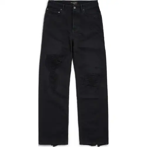 Balenciaga FW24 Jeans Regular Fit Unisex Black