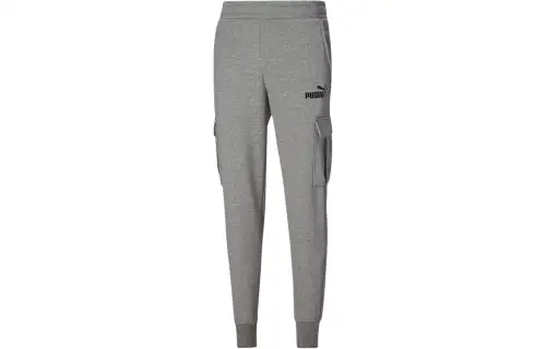 PUMA Essentials Men's Pocket Pants Knitted Sweatpants Men's Gray