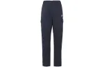 Nike Knitted Sweatpants Men's Blue Moderate Straight Fit Pants