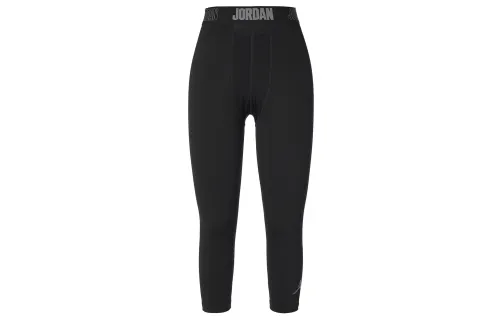 Jordan Quick dry black trousers, for running, tight