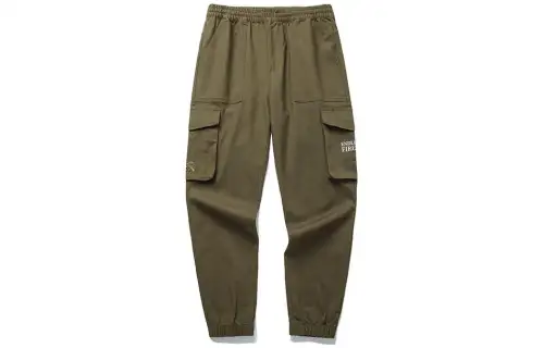 Anta Basketball Collection Knitted Sweatpants Men's Brown