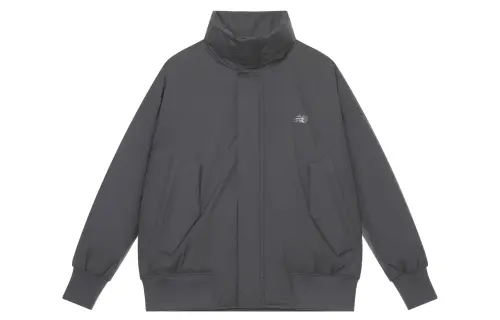 New Balance Lifestyle Casual Collection Down Jacket Men's Dark Gray