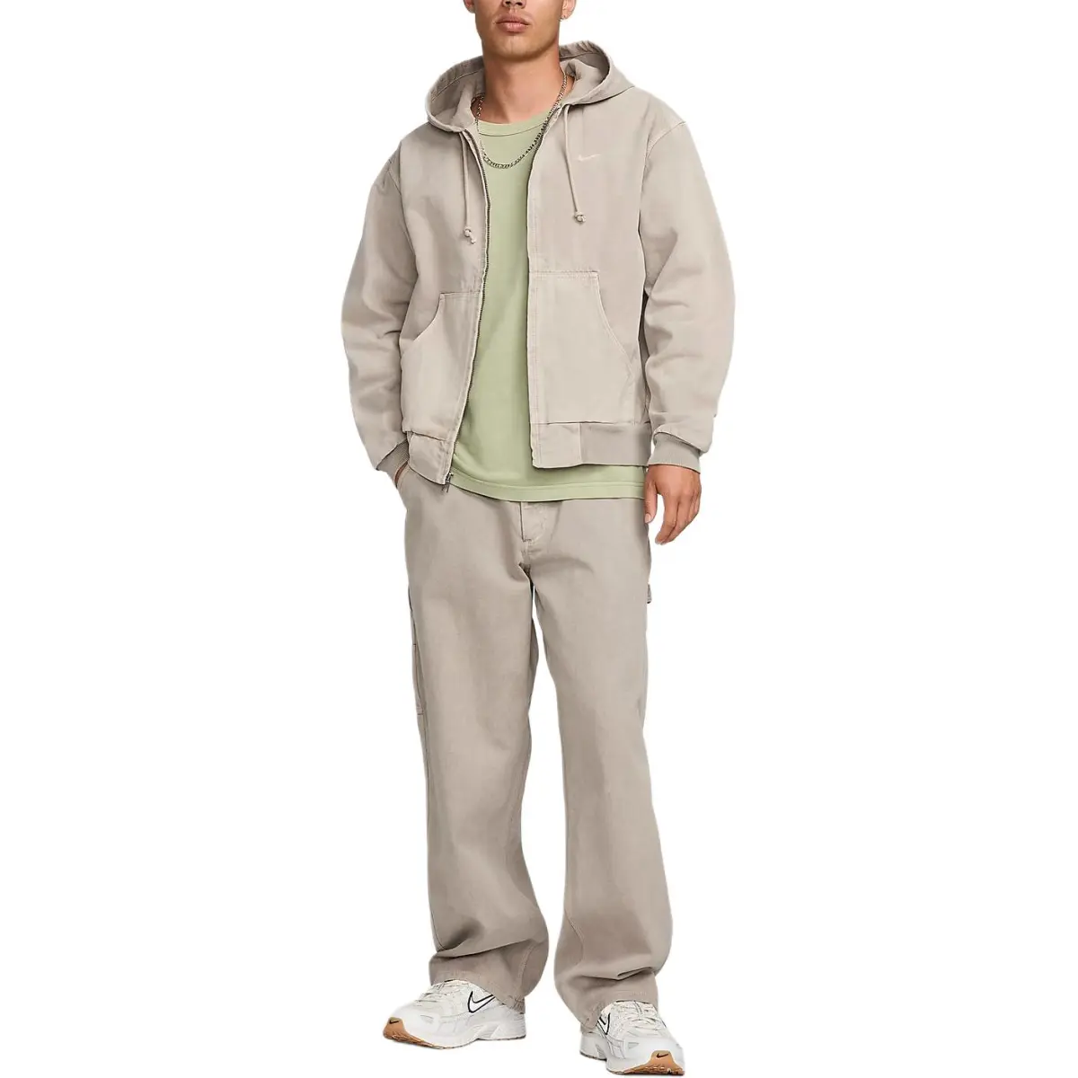 Nike Jacket Men's Light Iron Ore Gray/Light Iron Ore Gray