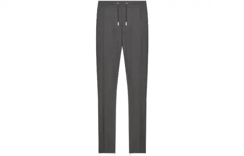 DIOR SS24 Knitted Sweatpants Men's Gray