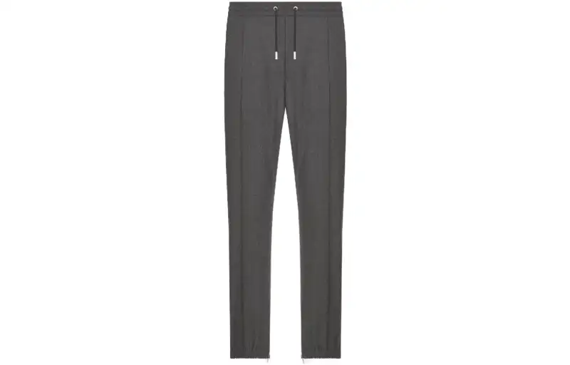 DIOR SS24 Knitted Sweatpants Men's Gray