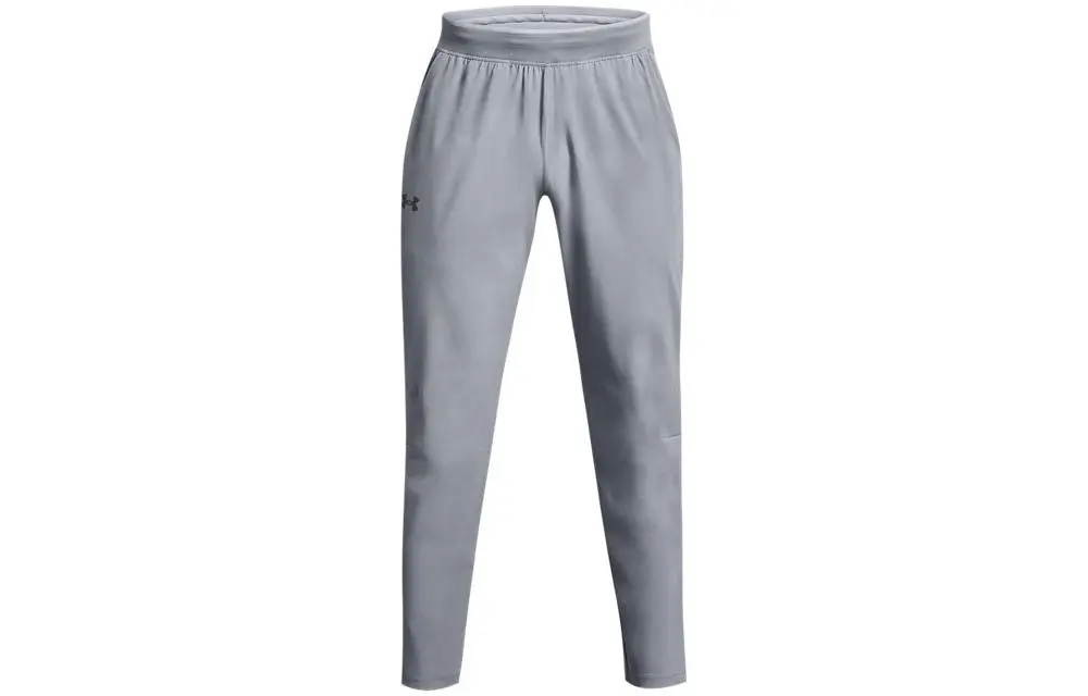 Under Armour Storm Knitted Sweatpants Men's Gray Moderate Straight Fit Pants