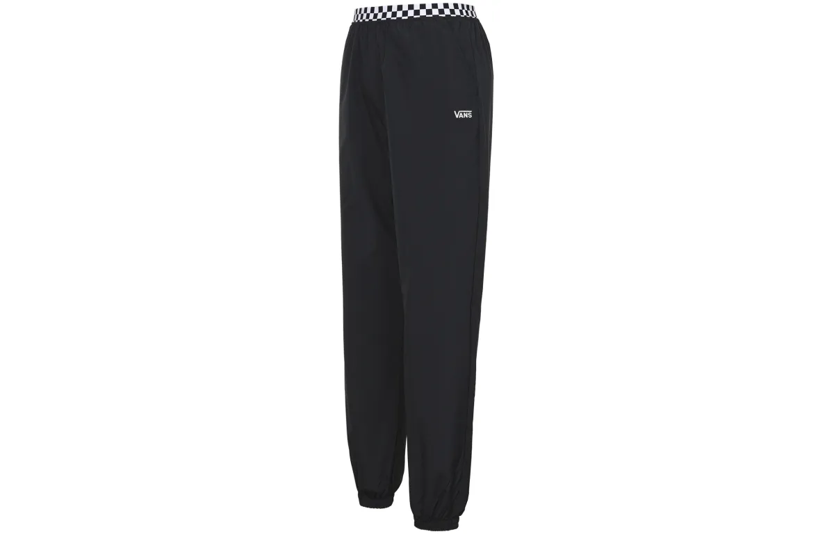 Vans Knitted Sweatpants Unisex Black Moderate Cuffed Pants