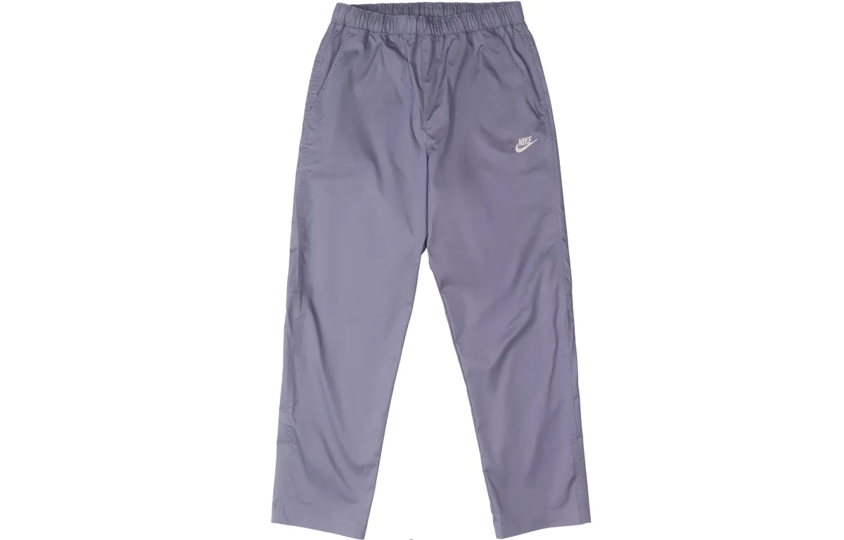 Nike Knitted Sweatpants Men's Gray Slate Blue
