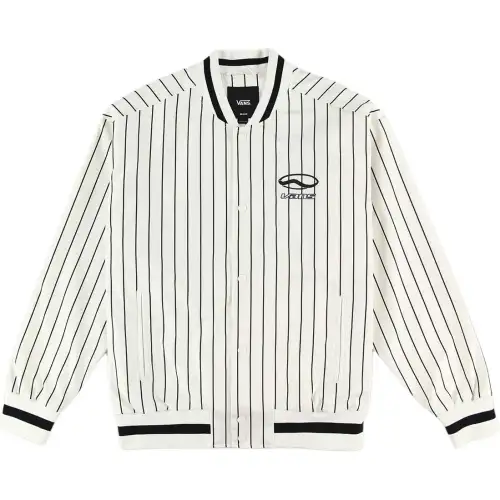 Vans Jackets Men's White Baseball Collar Moderate Other