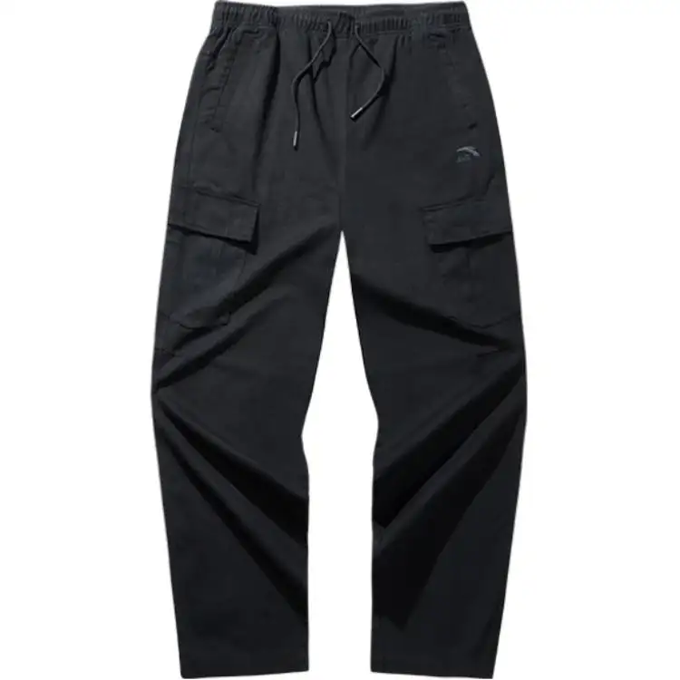 Anta Life Collection Casual Pants Men's Basic Black