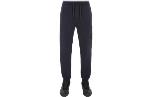 STONE ISLAND Logo Patch Tapered Leg Sweatpants