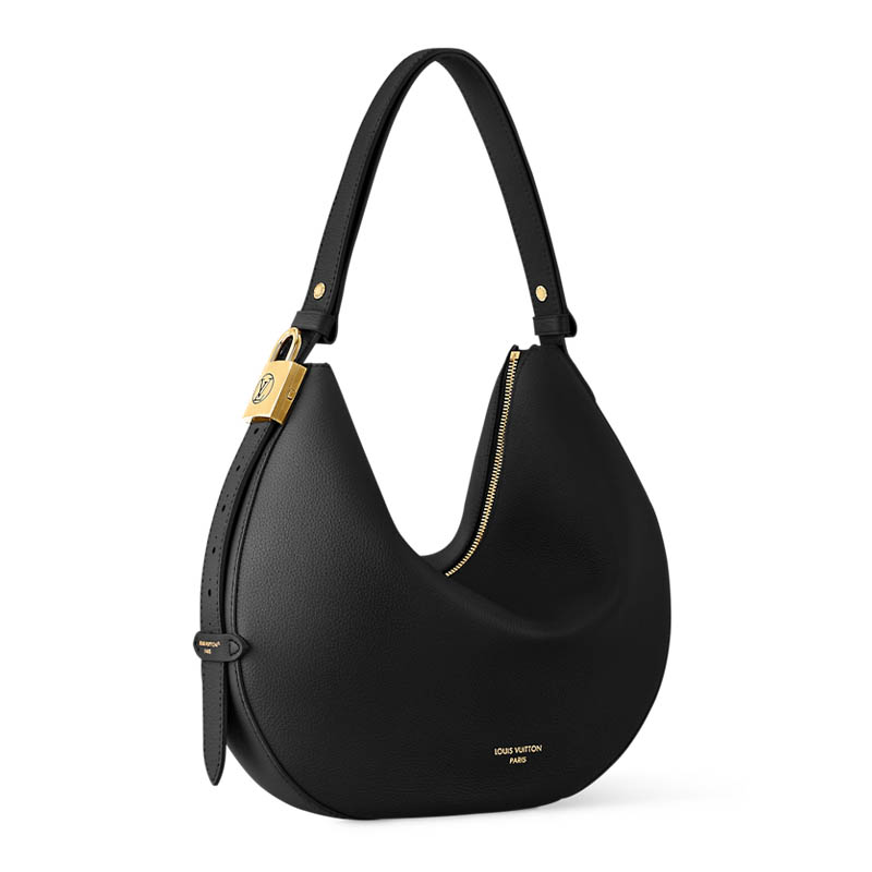 Женская сумка Louis Vuitton Low Key COOKIE (черная) — фото 3