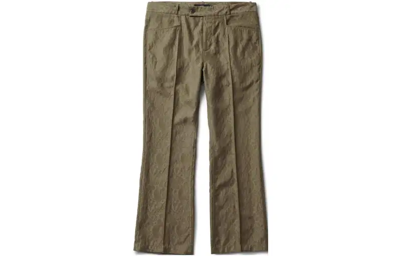 Vans Casual Pants Men's Green Moderate Straight Fit Pants