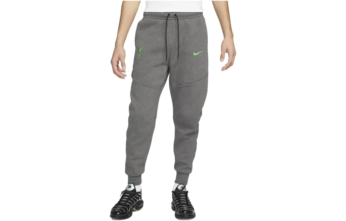 Nike Knitted Sweatpants Men's Gray Moderate Other