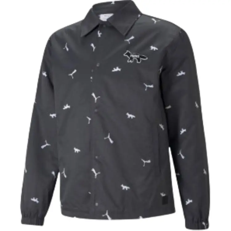 PUMA X MAISON KITSUNE AOP Jackets & Coats Unisex Black