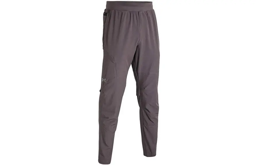 Under Armour Knitted Sweatpants Men's Dusty Umber Moderate Cuffed Pants